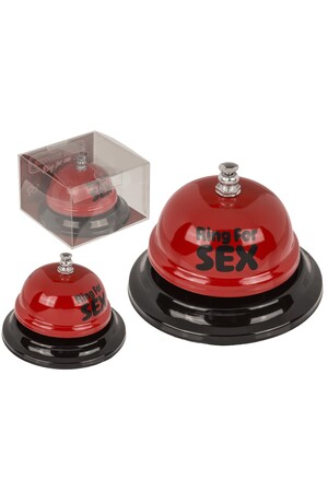 Звънец Ring for Sex - червен, Куку МагЪзин
