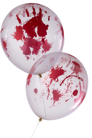 Балони с кървави отпечатъци - 8 бр./оп.