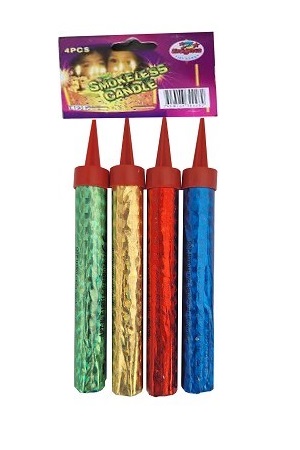 Фонтани за торта, цветни, 10 см #E1901ACV