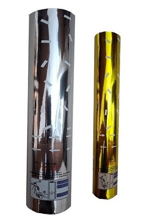 Конфета с металически златни или сребърни ленти #EO8330F-S/EO8330F-G