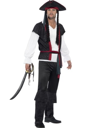 Мъжки костюм Пират #SMF45492