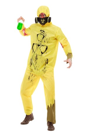 Мъжки костюм за токсични отпадъци #SMF51036
