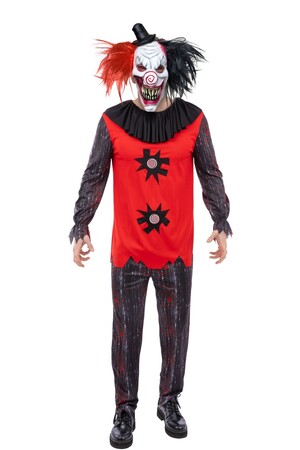 Мъжки костюм Кикотещ се Шут, Куку МагЪзин