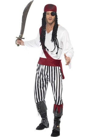 Мъжки костюм Пират #SMF25783