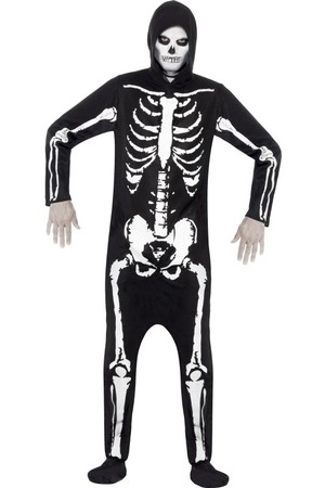 Мъжки костюм Скелет #SMF25237