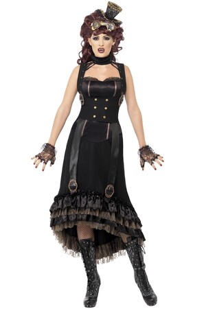 Дамски костюм Steampunk Vamp #SMF24493