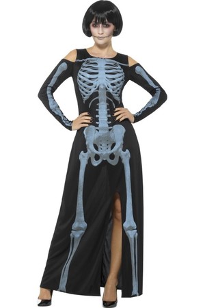 Дамски костюм Скелет #SMF48017