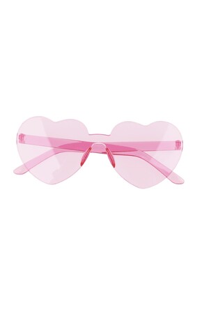 Карнавални очила Сърца - розови, Куку МагЪзин