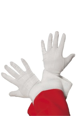 Ръкавици къси, бели #SMF98217