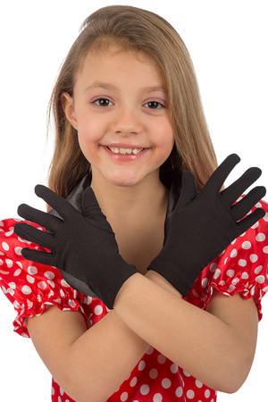 Ръкавици къси, детски, 2 цвята #I03385/03389