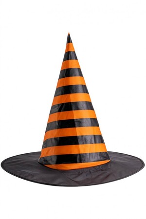 Шапка на вещица - с оранжеви райета, Куку МагЪзин