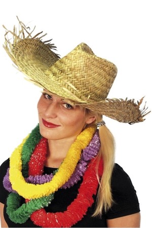 Хавайска сламена шапка #SMF97481