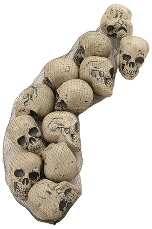 Череп с подвижна челюст - 9 см #Rf62421