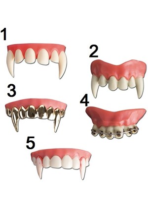 Зъби горни, 5 модела, Куку МагЪзин