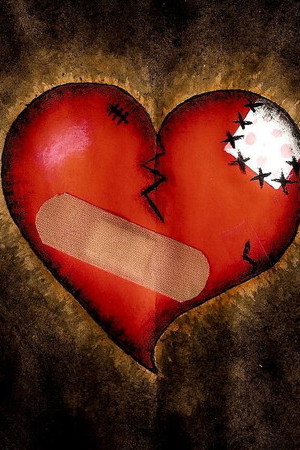 Anti Valentine's Day - Broken heart