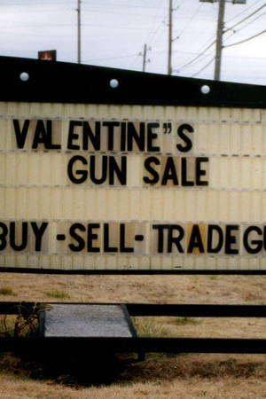 Anti Valentine's Day - Valentine's gun sale